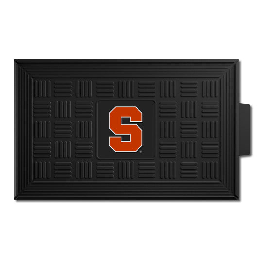 Syracuse Orange Heavy Duty Vinyl Medallion Door Mat - 19.5in. x 31in.