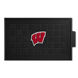 Wisconsin Badgers Heavy Duty Vinyl Medallion Door Mat - 19.5in. x 31in.