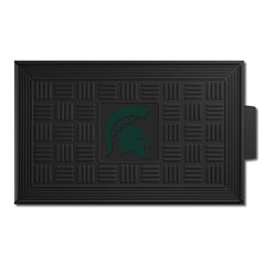 Michigan State Spartans Heavy Duty Vinyl Medallion Door Mat - 19.5in. x 31in.