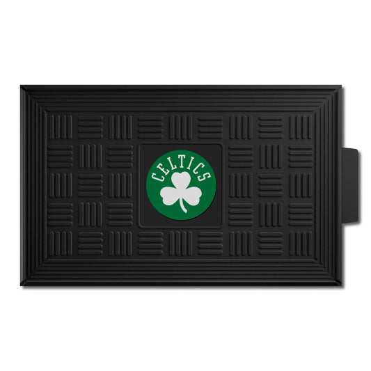 Boston Celtics Heavy Duty Vinyl Medallion Door Mat - 19.5in. x 31in. - Boston Celtics