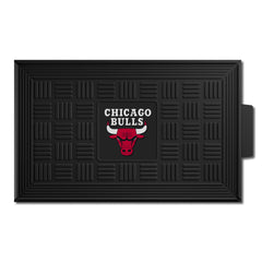 Chicago Bulls Heavy Duty Vinyl Medallion Door Mat - 19.5in. x 31in. - Chicago Bulls