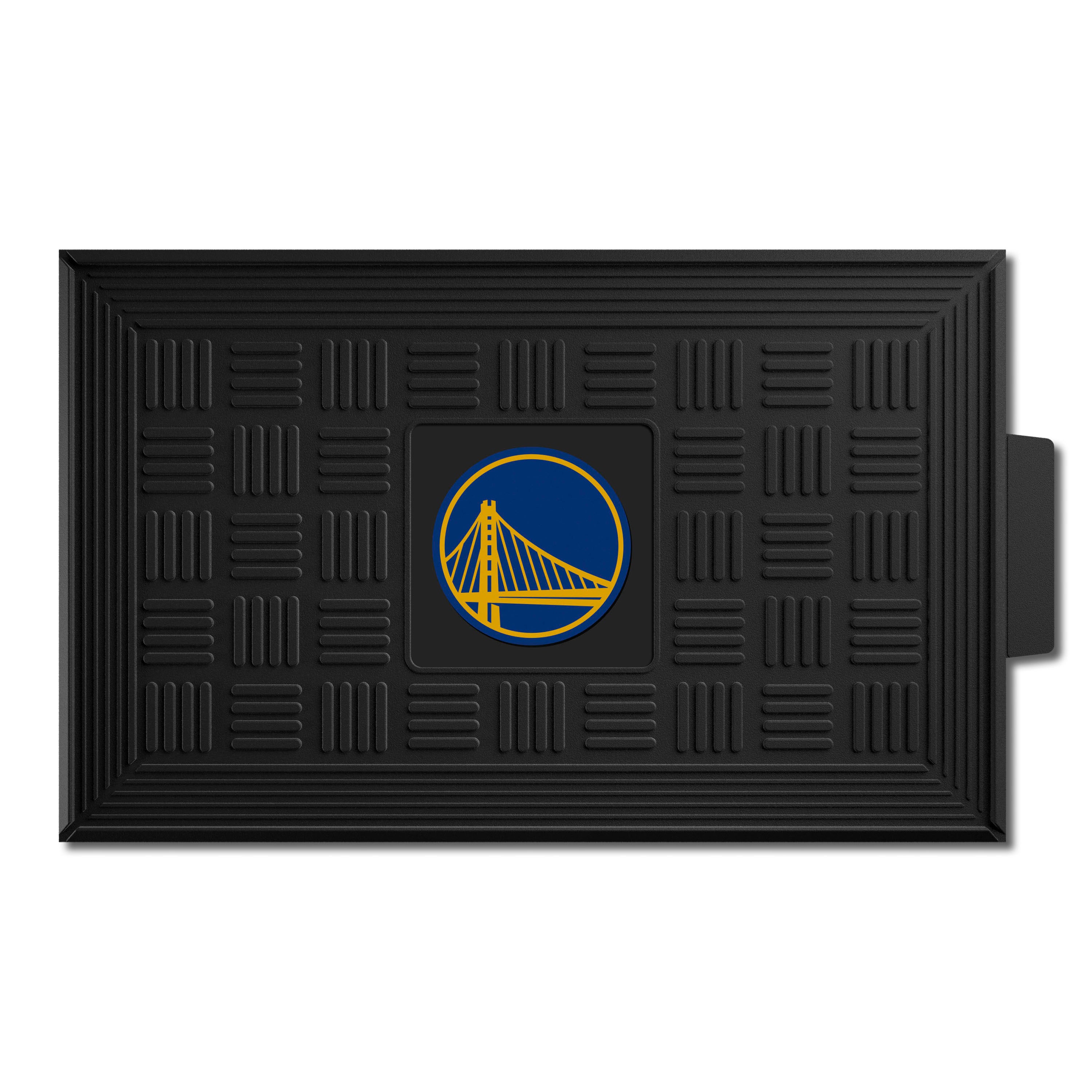 Golden State Warriors Heavy Duty Vinyl Medallion Door Mat - 19.5in. x 31in.