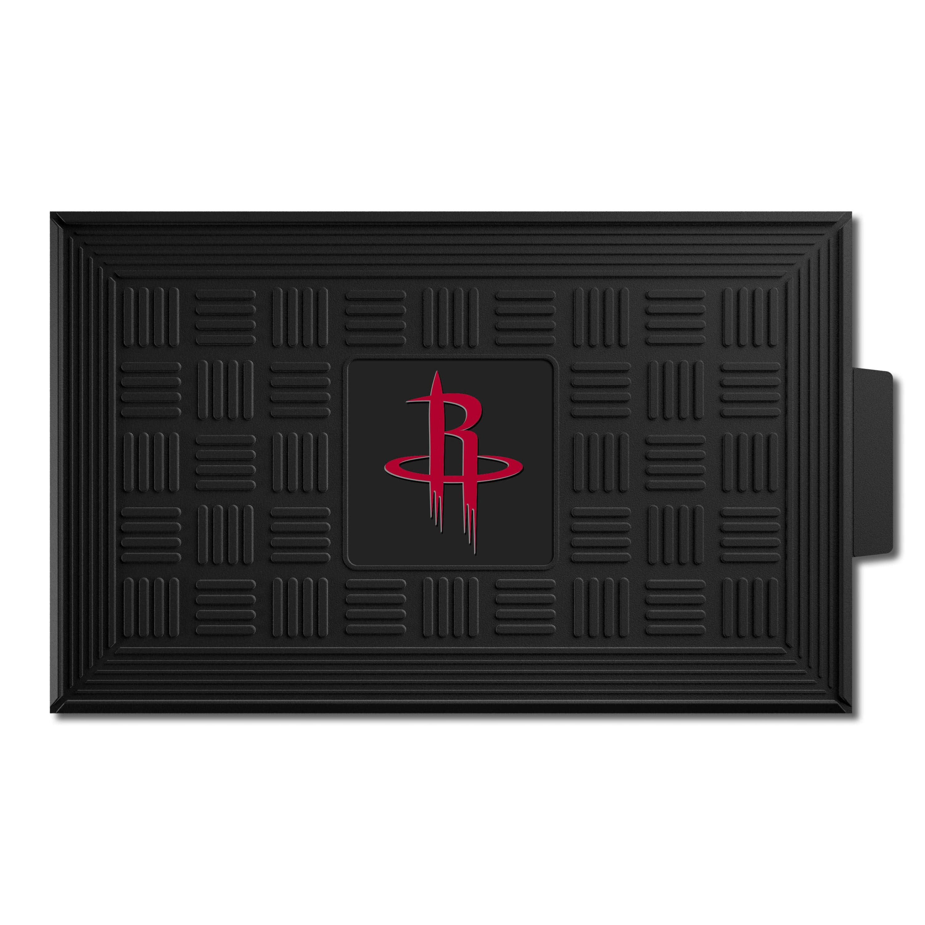 Houston Rockets Heavy Duty Vinyl Medallion Door Mat - 19.5in. x 31in. - Houston Rockets