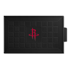 Houston Rockets Heavy Duty Vinyl Medallion Door Mat - 19.5in. x 31in. - Houston Rockets