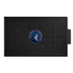 Minnesota Timberwolves Heavy Duty Vinyl Medallion Door Mat - 19.5in. x 31in.