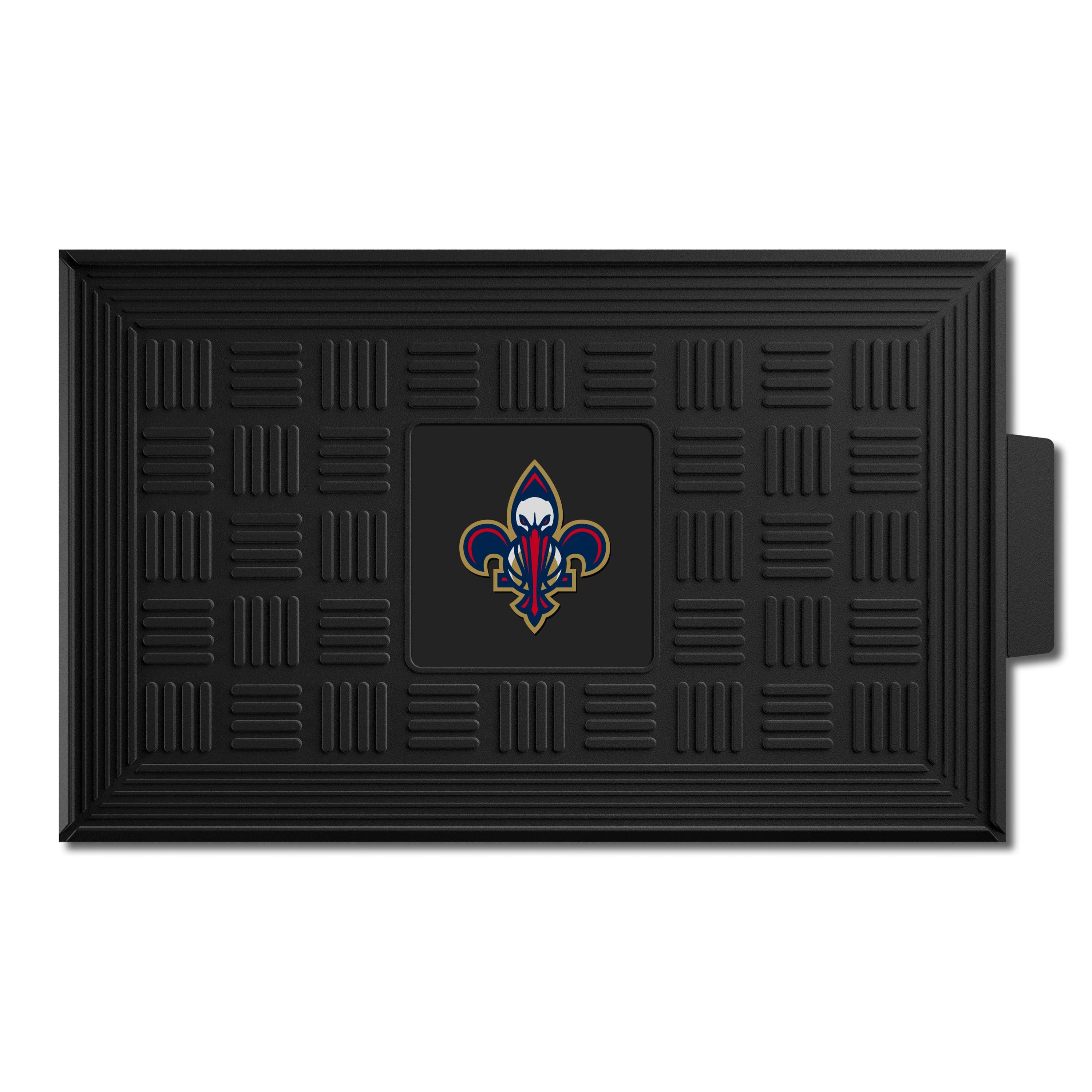 New Orleans Pelicans Heavy Duty Vinyl Medallion Door Mat - 19.5in. x 31in. - New Orleans Pelicans