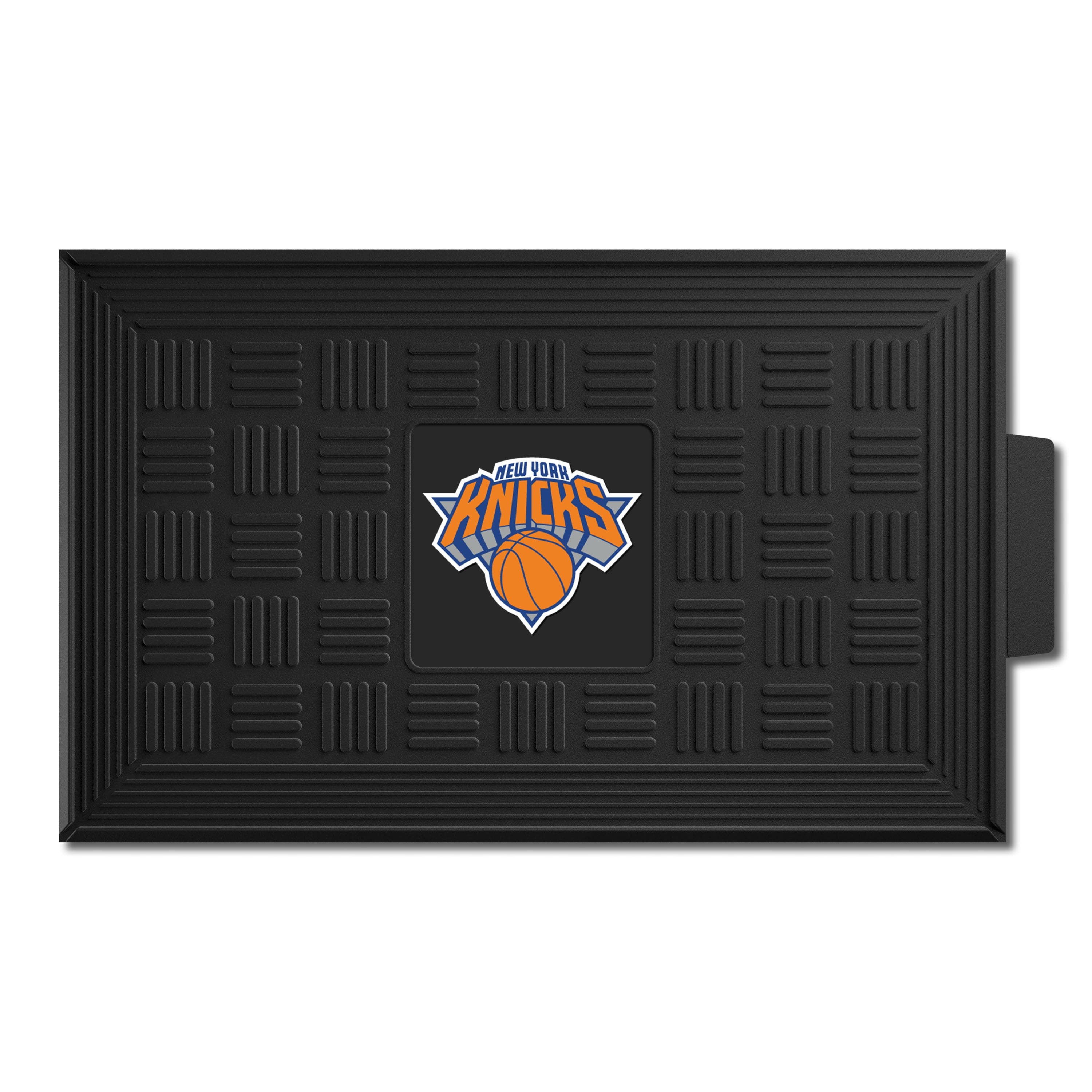 New York Knicks Heavy Duty Vinyl Medallion Door Mat - 19.5in. x 31in. - New York Knicks