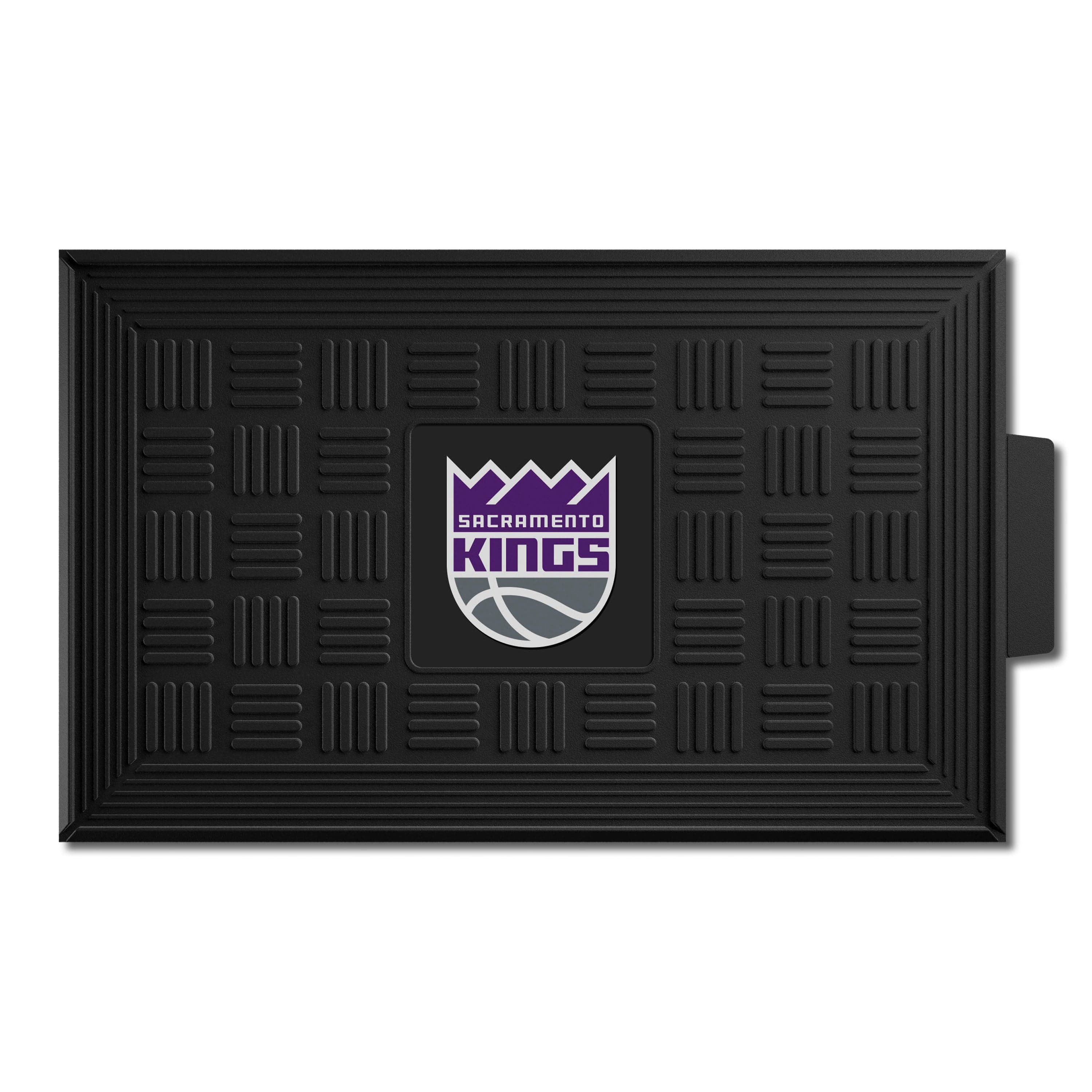 Sacramento Kings Heavy Duty Vinyl Medallion Door Mat - 19.5in. x 31in. - Sacramento Kings