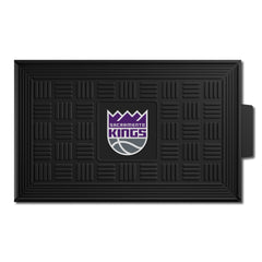 Sacramento Kings Heavy Duty Vinyl Medallion Door Mat - 19.5in. x 31in. - Sacramento Kings