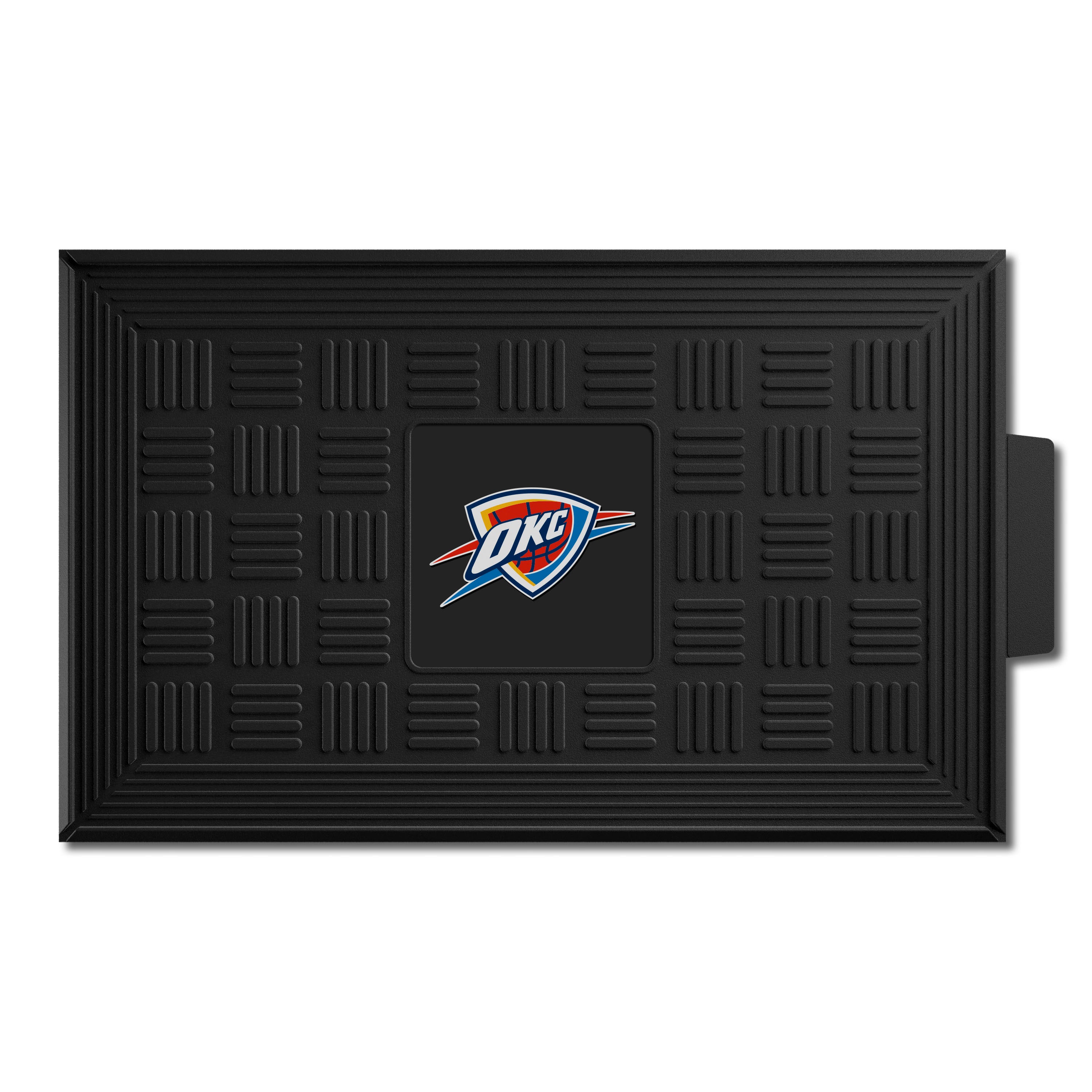 Oklahoma City Thunder Heavy Duty Vinyl Medallion Door Mat - 19.5in. x 31in.