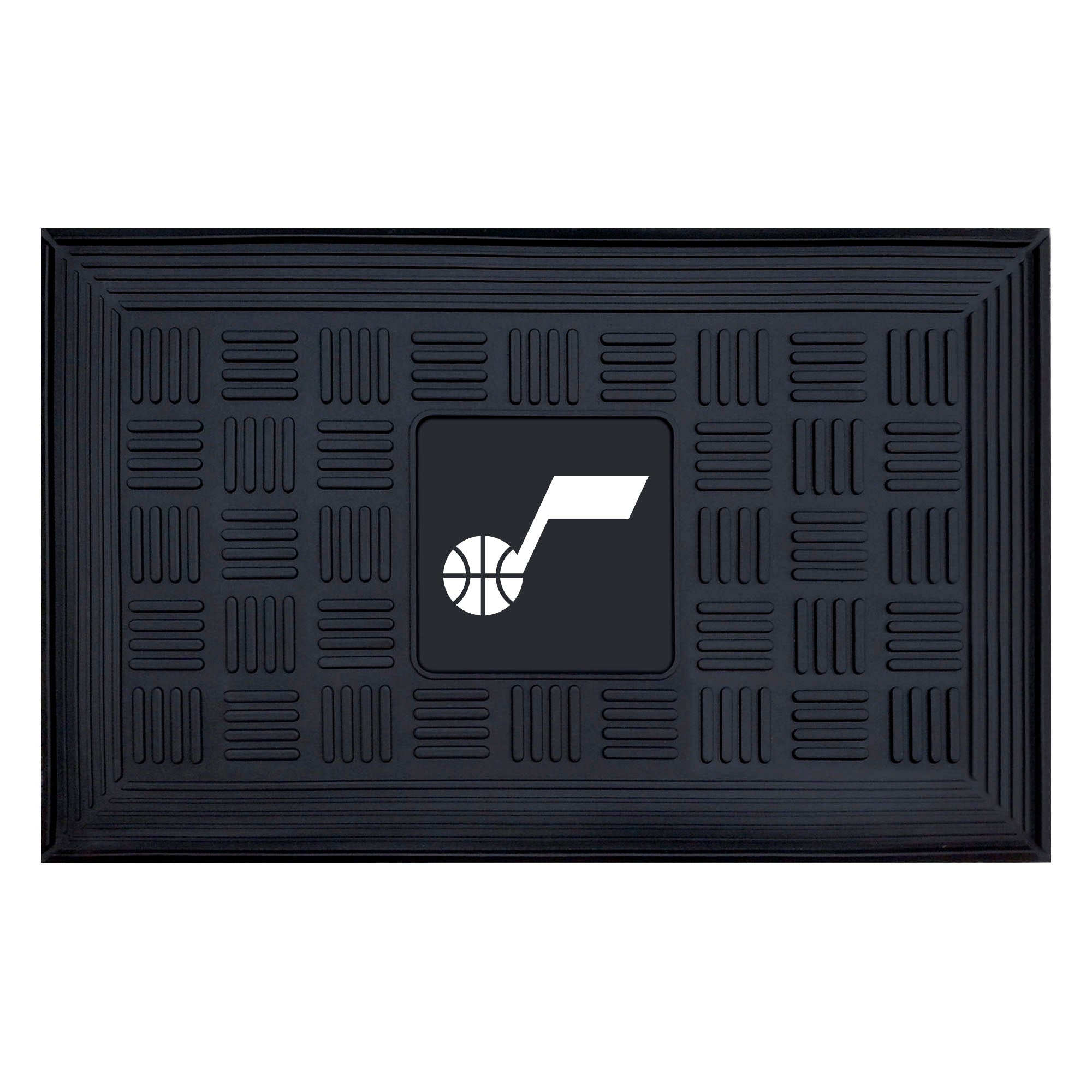 Utah Jazz Jazz Heavy Duty Vinyl Medallion Door Mat - 19.5in. x 31in.