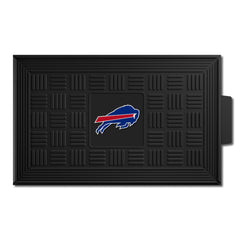 Buffalo Bills Heavy Duty Vinyl Medallion Door Mat - 19.5in. x 31in. - Buffalo Bills