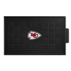 Kansas City Chiefs Heavy Duty Vinyl Medallion Door Mat - 19.5in. x 31in.