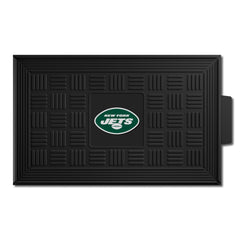 New York Jets Heavy Duty Vinyl Medallion Door Mat - 19.5in. x 31in.