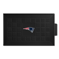 New England Patriots Heavy Duty Vinyl Medallion Door Mat - 19.5in. x 31in. - New England Patriots