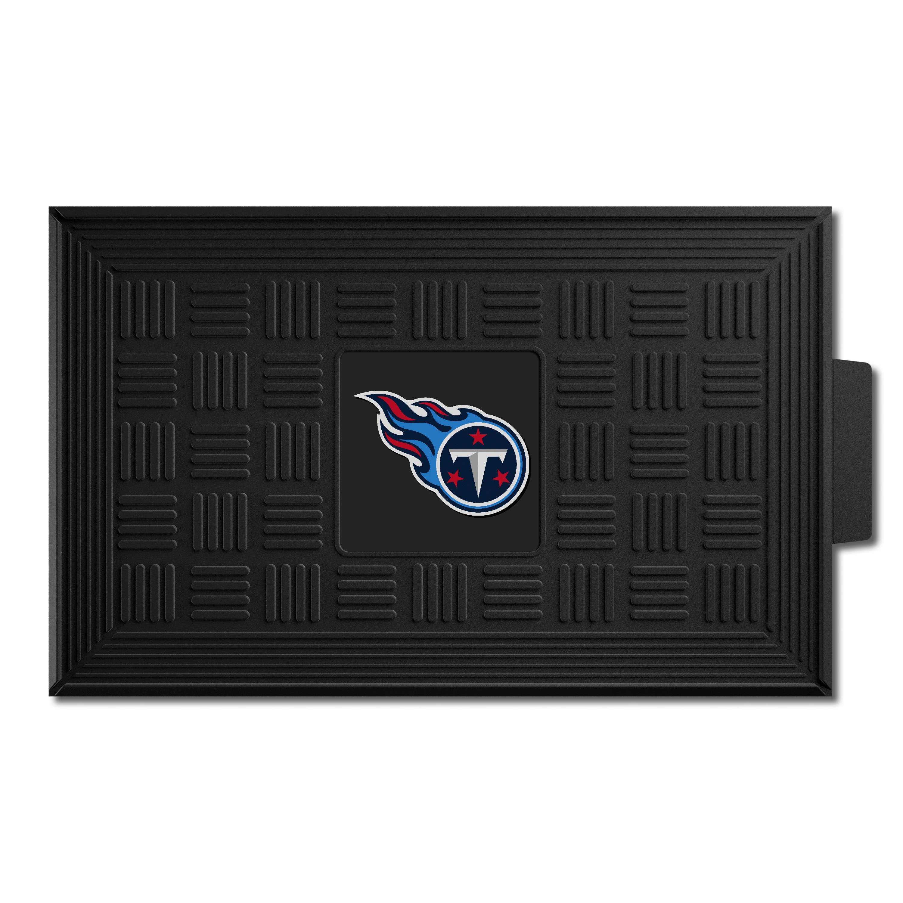 Tennessee Titans Heavy Duty Vinyl Medallion Door Mat - 19.5in. x 31in.