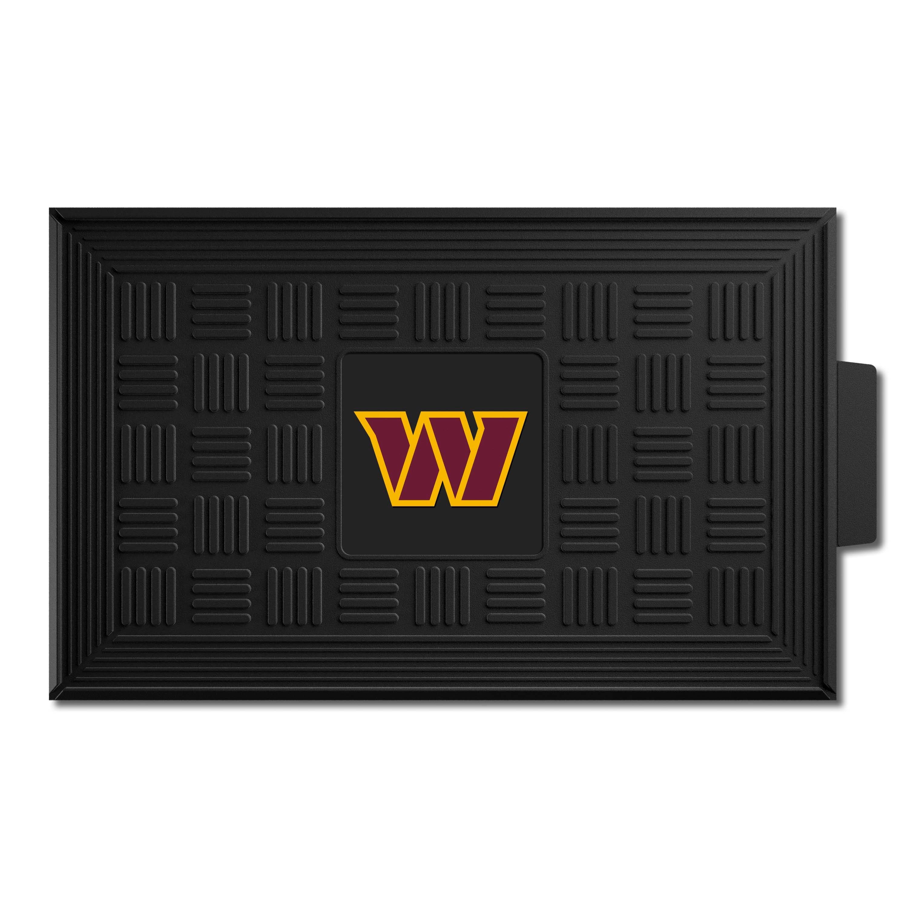 Washington Commanders Heavy Duty Vinyl Medallion Door Mat - 19.5in. x 31in.