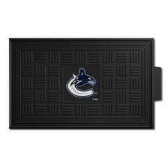 Vancouver Canucks Heavy Duty Vinyl Medallion Door Mat - 19.5in. x 31in.