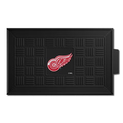 Detroit Red Wings Heavy Duty Vinyl Medallion Door Mat - 19.5in. x 31in.