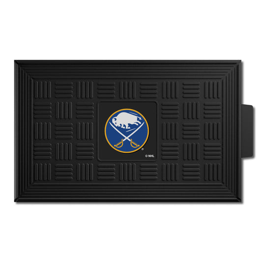 Buffalo Sabres Heavy Duty Vinyl Medallion Door Mat - 19.5in. x 31in. - Buffalo Sabres