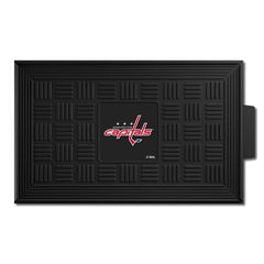 Washington Capitals Heavy Duty Vinyl Medallion Door Mat - 19.5in. x 31in.