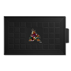 Arizona Coyotes Heavy Duty Vinyl Medallion Door Mat - 19.5in. x 31in. - Arizona Coyotes