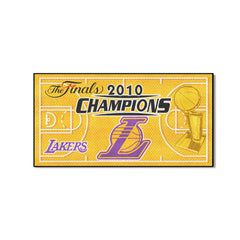 Los Angeles Lakers 2010 NBA Champions Court Runner Rug - 24in. x 44in.