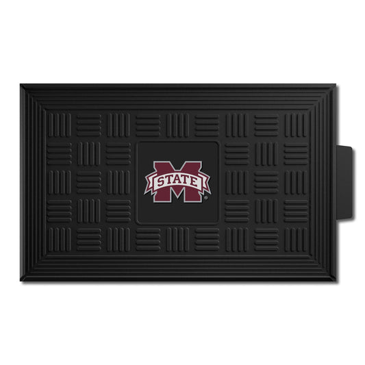 Mississippi State Bulldogs Heavy Duty Vinyl Medallion Door Mat - 19.5in. x 31in. - Mississippi State