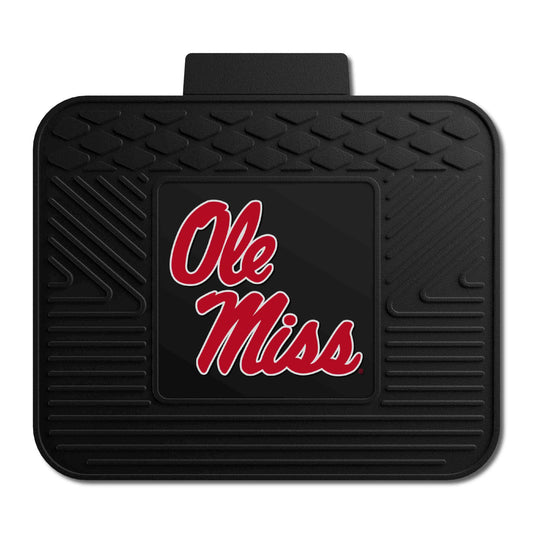 Ole Miss Rebels Back Seat Car Utility Mat - 14in. x 17in. - Ole Miss