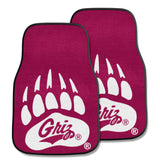 Montana Grizzlies Front Carpet Car Mat Set - 2 Pieces