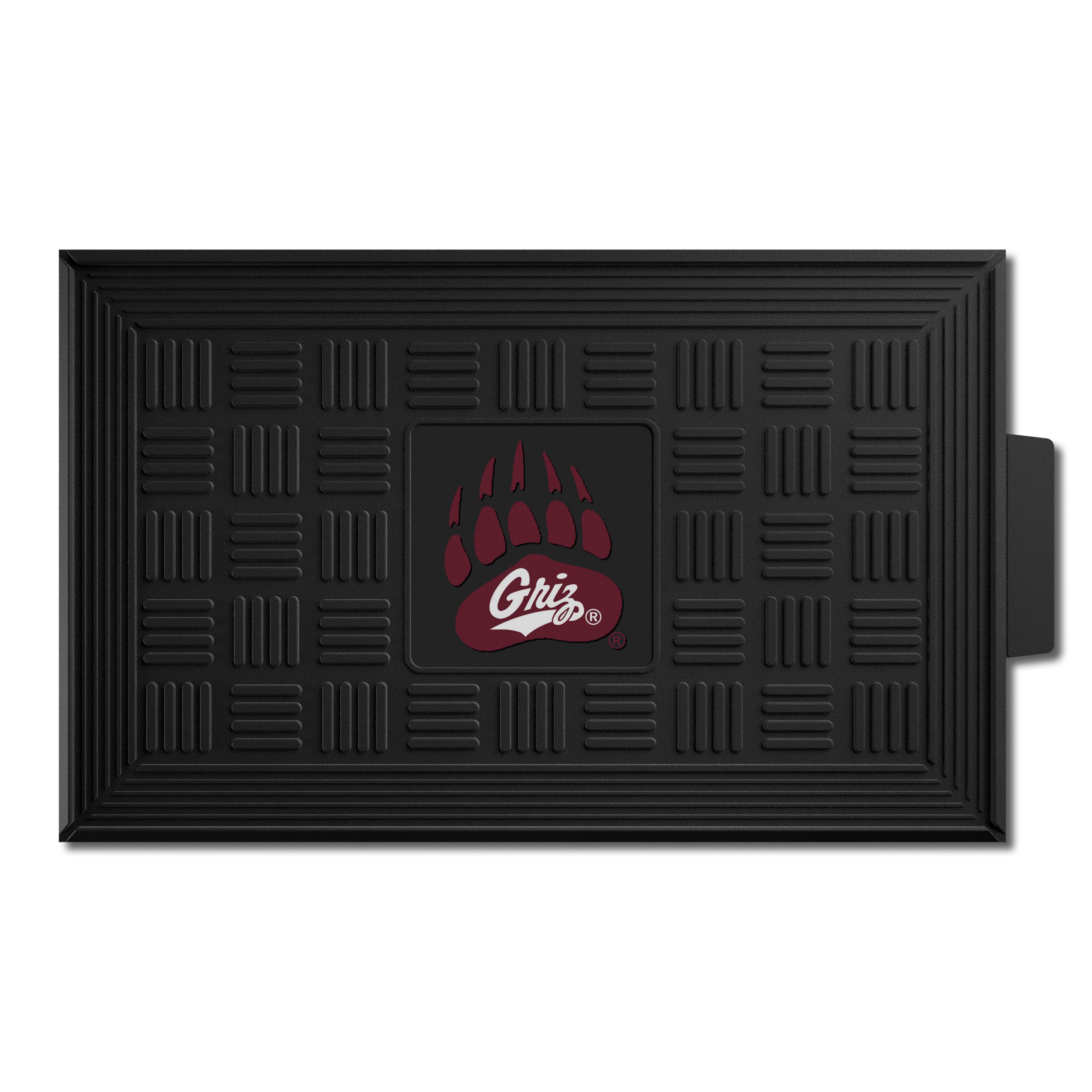 Montana Grizzlies Heavy Duty Vinyl Medallion Door Mat - 19.5in. x 31in.