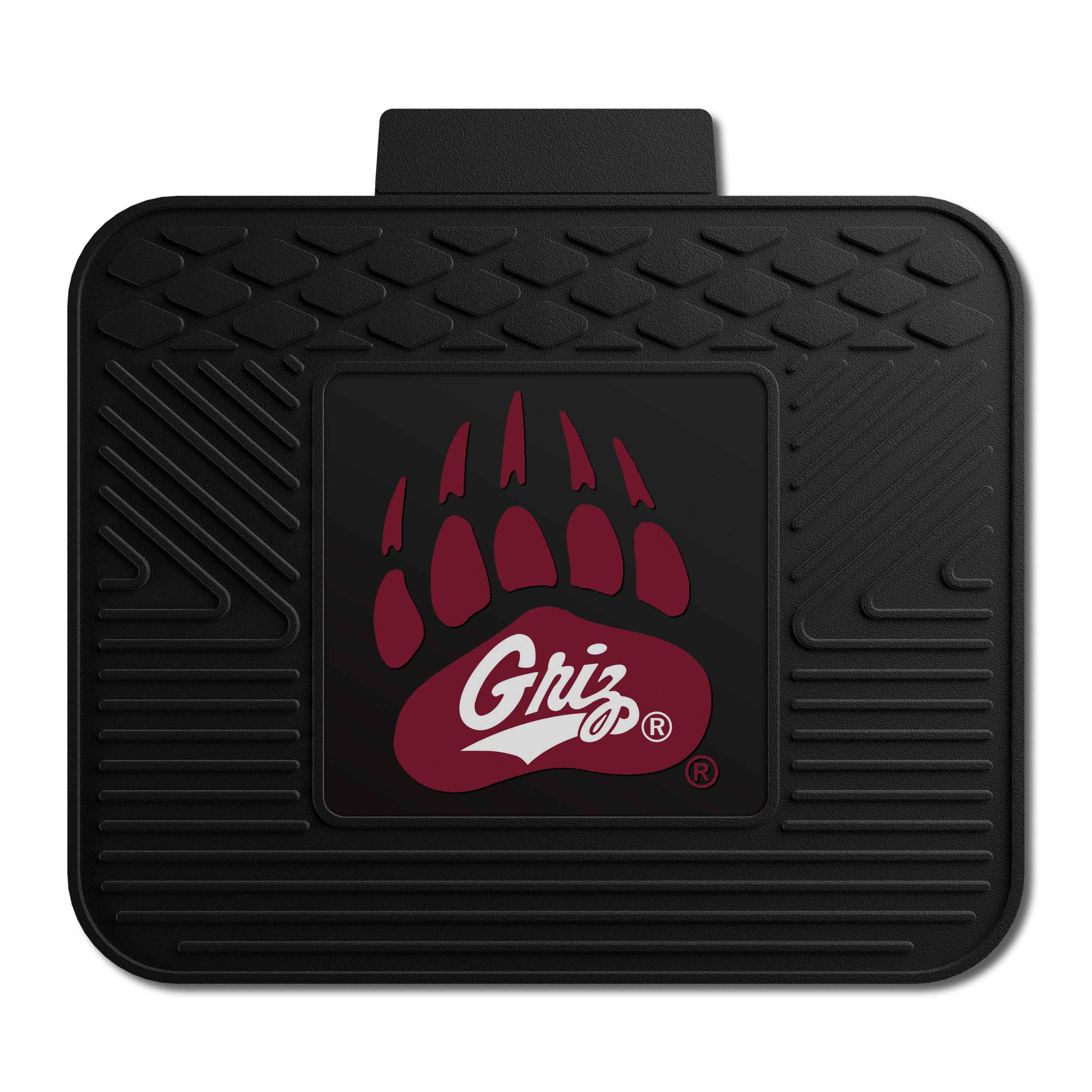 Montana Grizzlies Back Seat Car Utility Mat - 14in. x 17in.