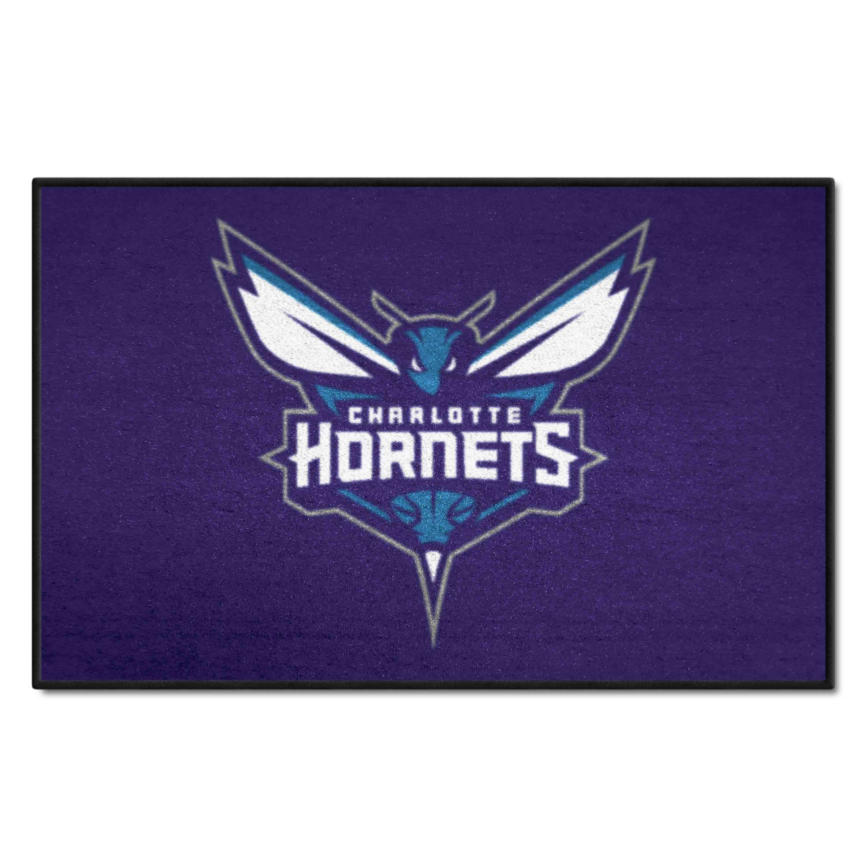 Charlotte Hornets Starter Mat Accent Rug - 19in. x 30in. - Charlotte Hornets