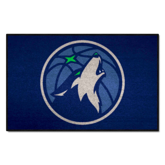 Minnesota Timberwolves Starter Mat Accent Rug - 19in. x 30in.