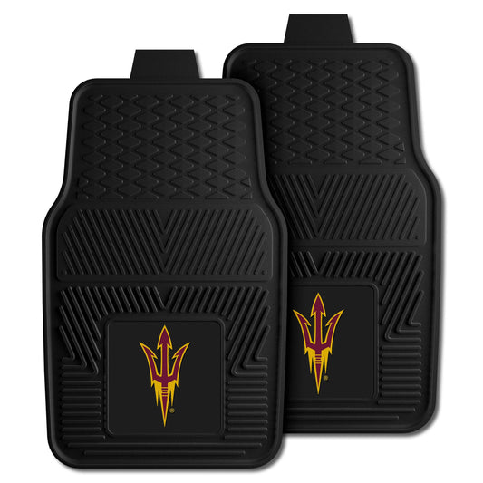 Arizona State Sun Devils Heavy Duty Car Mat Set - 2 Pieces