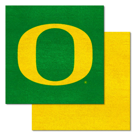 Oregon Ducks Team Carpet Tiles - 45 Sq Ft.