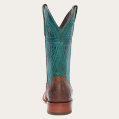 Bota de vaquero Stetson Big Horn Tobacco Alligator