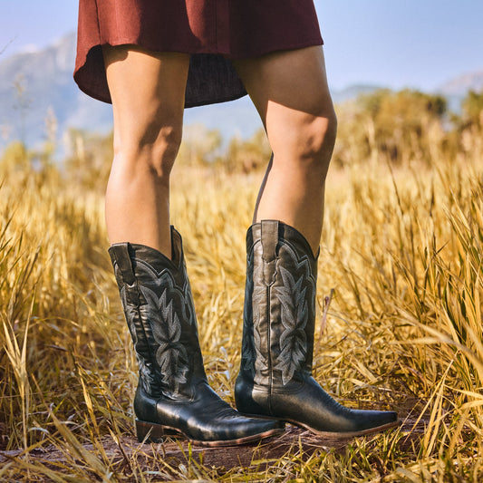 Stetson Casey Black Boots