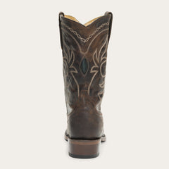 Stetson Iris Mid-Calf Embroidered Boot