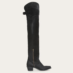 Stetson Glam Over-The-Knee Fringe Boot