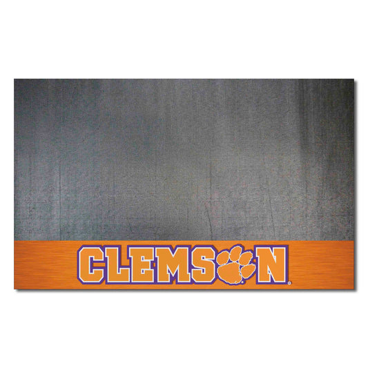 Clemson Tigers Vinyl Grill Mat - 26in. x 42in. - Clemson