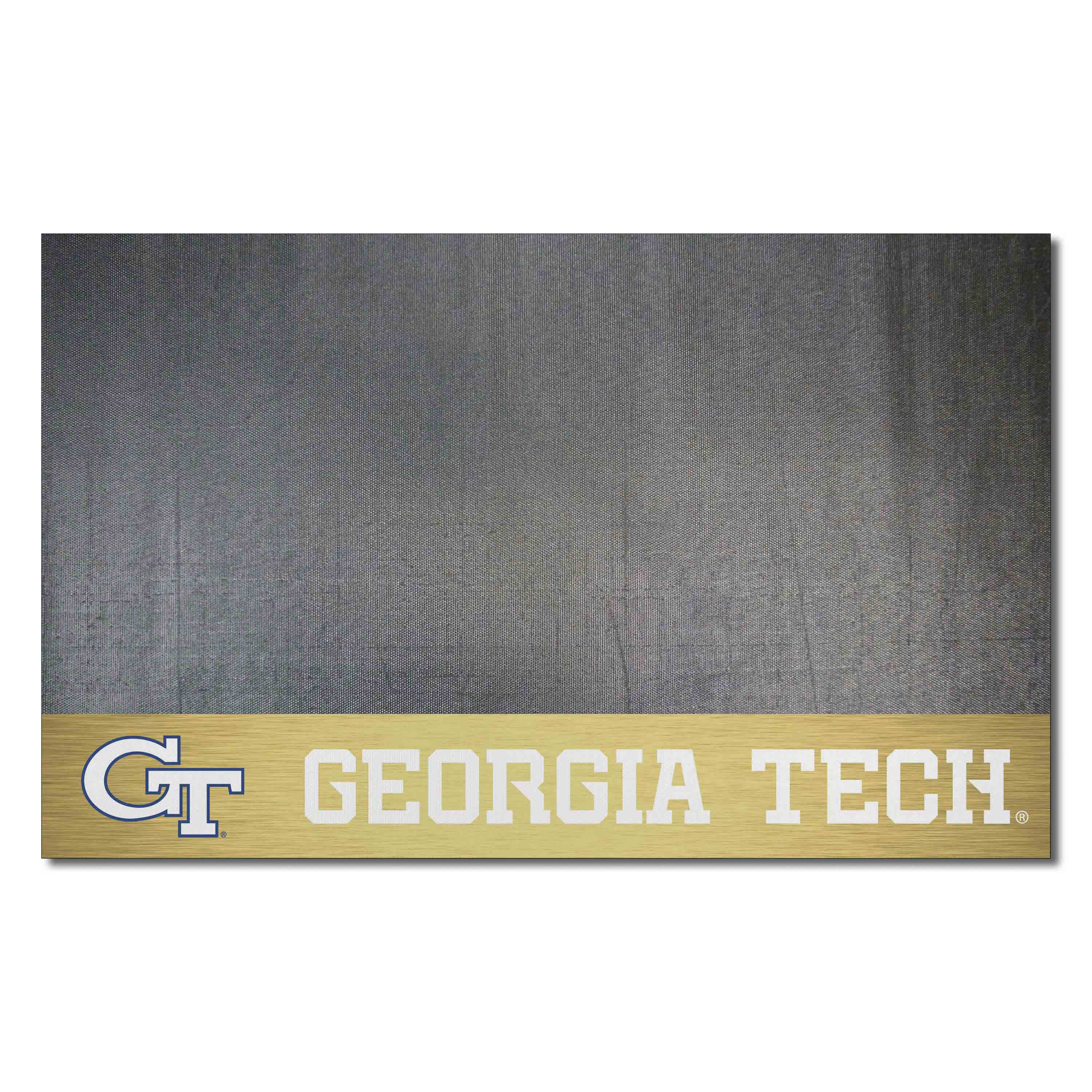 Georgia Tech Yellow Jackets Vinyl Grill Mat - 26in. x 42in., GT