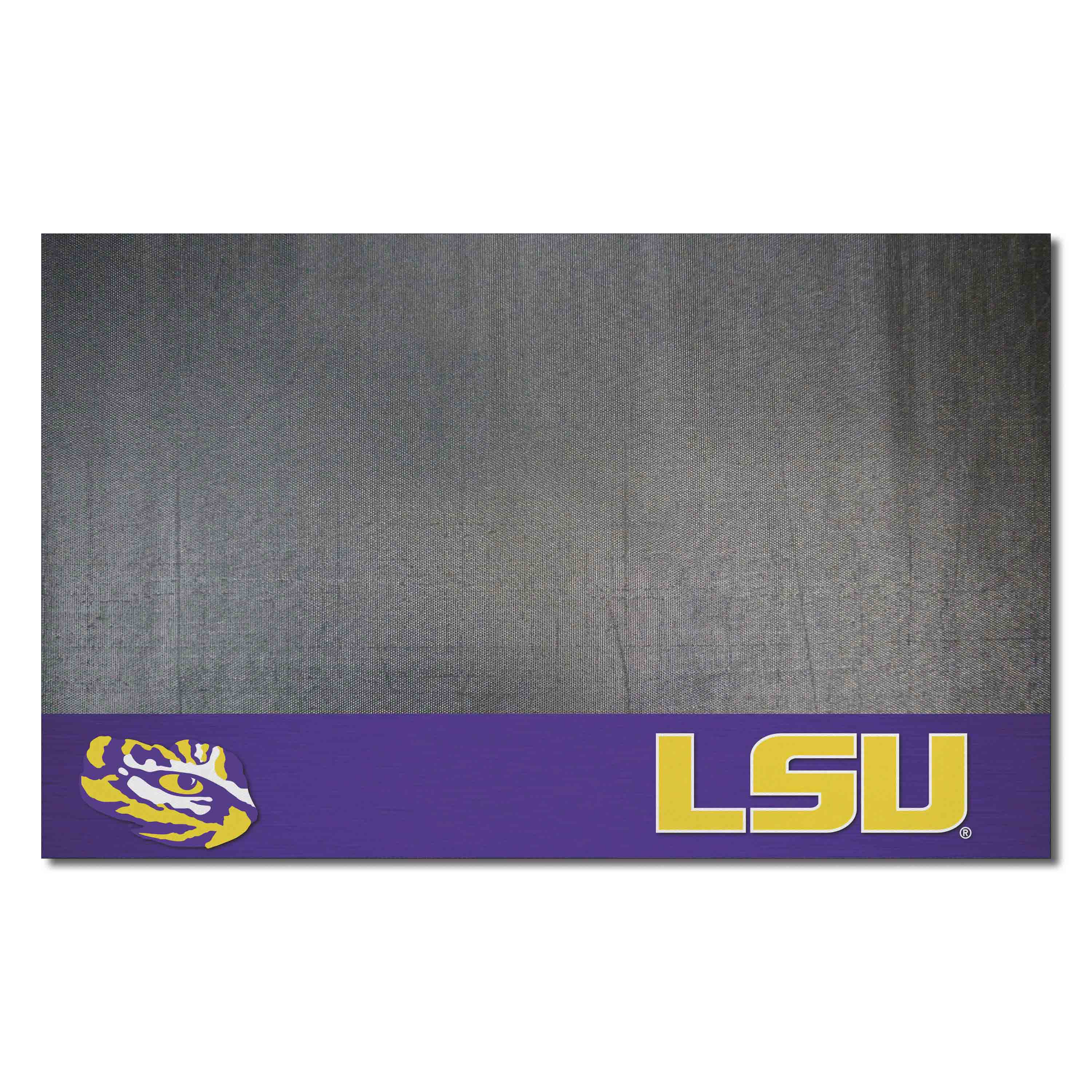 LSU Tigers Vinyl Grill Mat - 26in. x 42in.