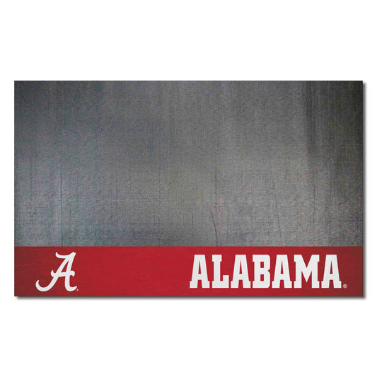 Alabama Crimson Tide Vinyl Grill Mat - 26in. x 42in.