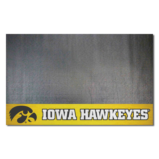 Iowa Hawkeyes Vinyl Grill Mat - 26in. x 42in. - Iowa