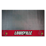 Louisville Cardinals Vinyl Grill Mat - 26in. x 42in.