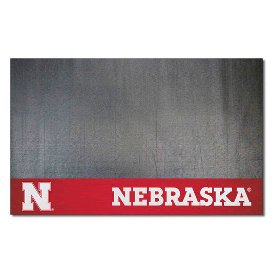 Nebraska Cornhuskers Vinyl Grill Mat - 26in. x 42in.