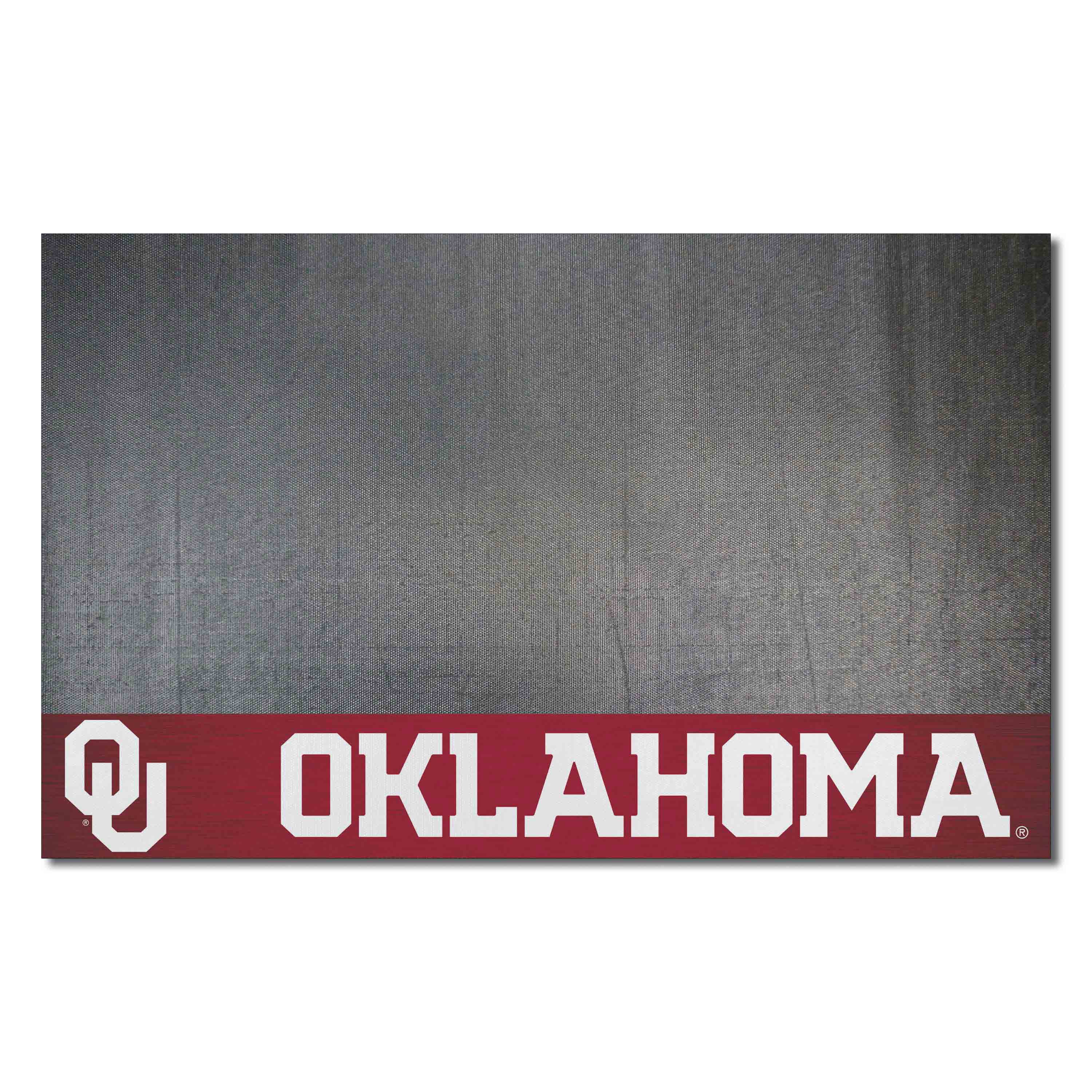 Oklahoma Sooners Vinyl Grill Mat - 26in. x 42in. - Oklahoma