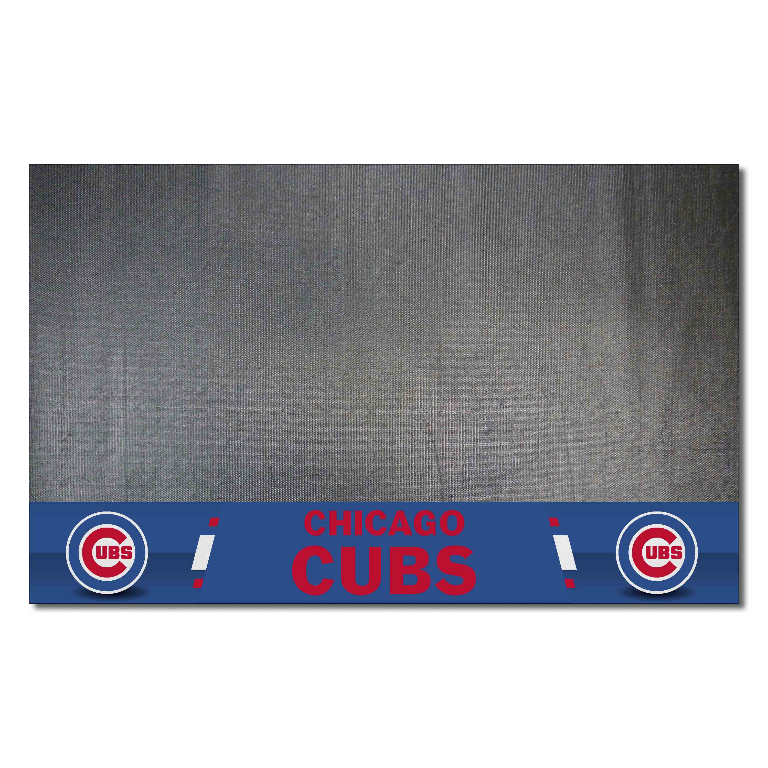 Chicago Cubs Vinyl Grill Mat - 26in. x 42in. - Chicago Cubs