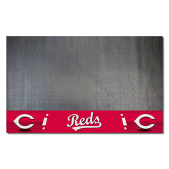 Cincinnati Reds Vinyl Grill Mat - 26in. x 42in.